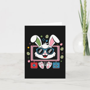 Video Game Bunny Eggs Kostüm Ostertag Junge Kinder Karte