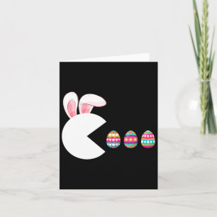 Video Game Bunny Eggs Osterspiel Kinderspielerinne Karte