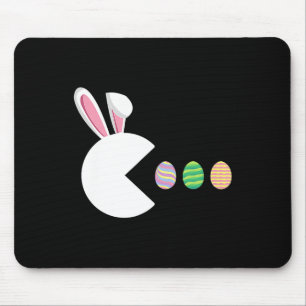 Video Game Bunny Eggs Osterspiel Kinderspielerinne Mousepad