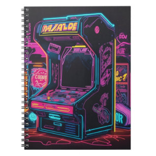 Video Game Console Notebook Notizblock