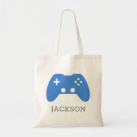 Video Game Controller Blue Gamer Personalisiert Ki