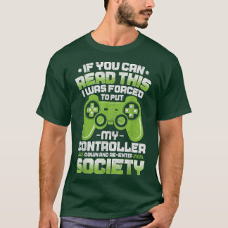 Video Game Controller Gamer Tees Men Kids Boys Fun
