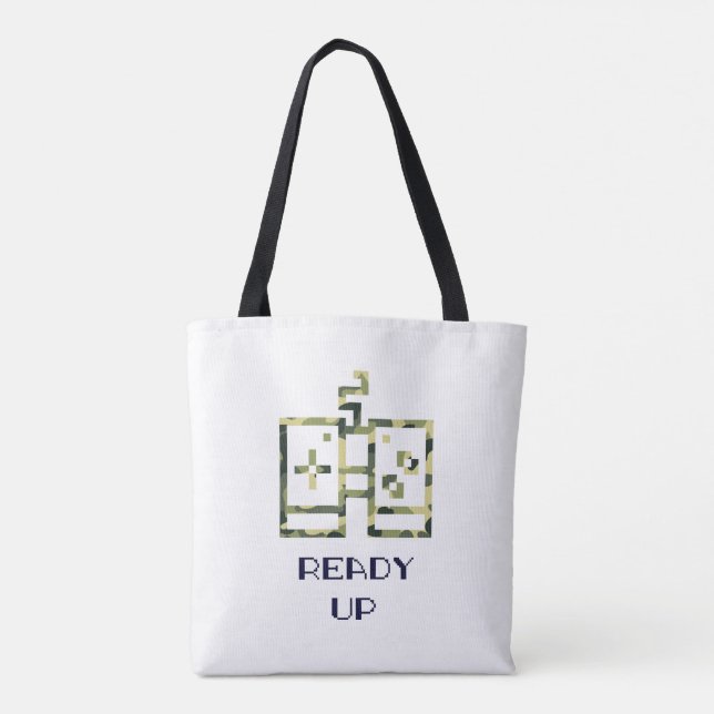 Video Game Controller Ready Up Gamer (Rückseite)