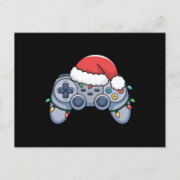 Video Game Controller Weihnachts-Weihnachtsmannmüt