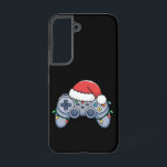 Video Game Controller Weihnachts-Weihnachtsmannmüt Samsung Galaxy Hülle<br><div class="desc">Video Game Controller Weihnachts-Weihnachtsmannmütze Gamer</div>