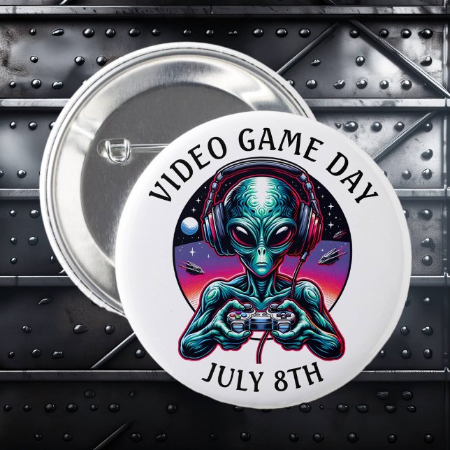 Video Game Day 8. Juli Button (Von Creator hochgeladen)