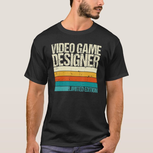 Video Game Designer Limited Edition T-Shirt (Vorderseite)