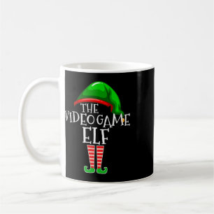 Video Game Elf-Gruppen-Matching-Familien-Weihnacht Kaffeetasse