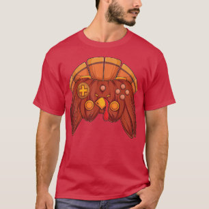Video Game Erntedank Türkei Controller Gamer Bo T-Shirt