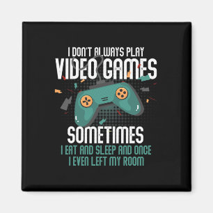 Video Game Funny Gaming für Gamer Tee Jungs Männer Magnet