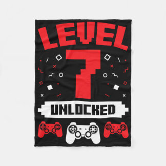 Video Game Gaming Geburtstag 7 Jahre altes Gamer-G Fleecedecke
