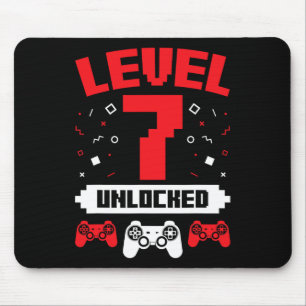 Video Game Gaming Geburtstag 7 Jahre altes Gamer-G Mousepad
