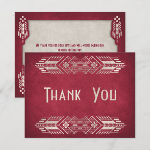 Video Game Geek Red Wedding Dankeskarte