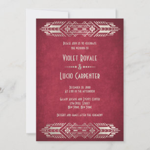 Video Game Geek Red Wedding Einladung