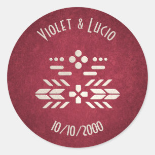 Video Game Geek Red Wedding Runder Aufkleber