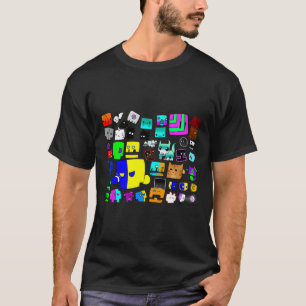 Video Game Geometry Video Gamer zum Wiederholen vo T-Shirt