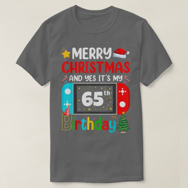 Video Game Lover Frohe Weihnachten Ja, es ist mein T-Shirt (Design vorne)