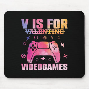 Video Game Lover Quote Gamer Pun Grafik Text Desi Mousepad
