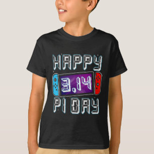 Video Game Pi Day Gamer Mathematiker Lehrer Kinder T-Shirt