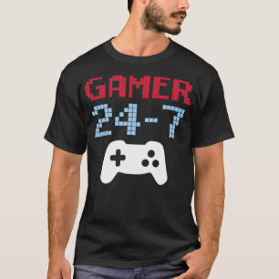 Video Game Player Geschenk GAMER 247 Liebe Gaming T-Shirt