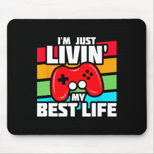 Video Game Player - PC Console Online Gaming - Spa Mousepad