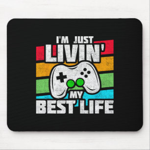 Video Game Player - PC Console Online Gaming - Spa Mousepad