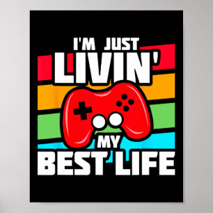 Video Game Player - PC Console Online Gaming - Spa Poster