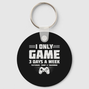 Video Game Player - PC Console Online Gaming - Spa Schlüsselanhänger