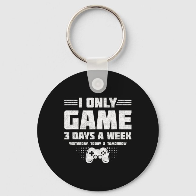 Video Game Player - PC Console Online Gaming - Spa Schlüsselanhänger (Vorderseite)