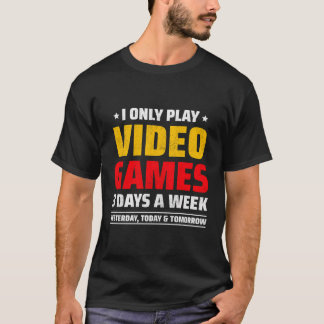 Video Game Player - PC Console Online Gaming - Spa T-Shirt