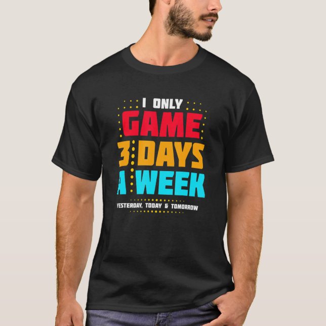 Video Game Player - PC Console Online Gaming - Spa T-Shirt (Vorderseite)