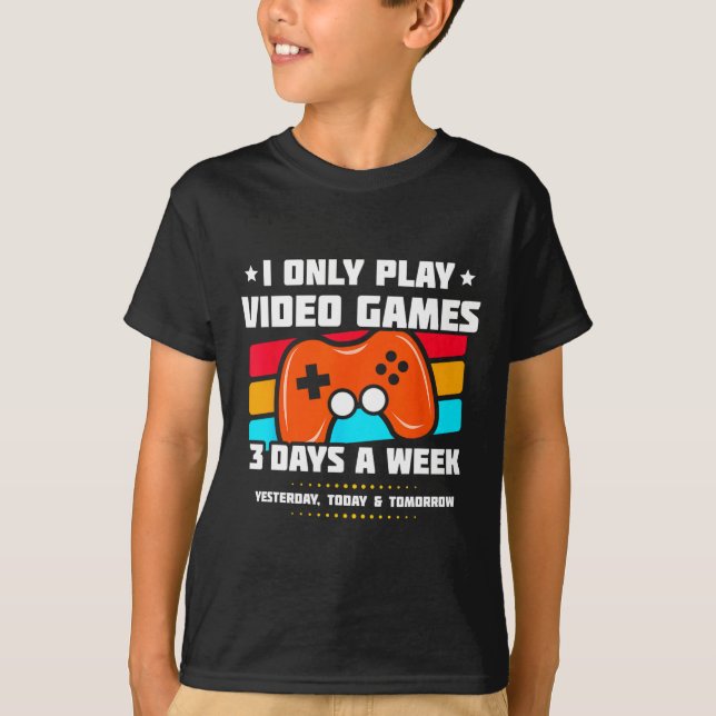 Video Game Player - PC Console Online Gaming - Spa T-Shirt (Vorderseite)