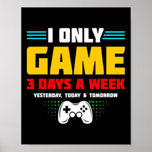 Video Game Player - Video Gamer - Gamer Meme - Spa Poster