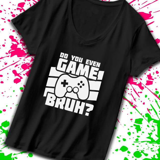 Video Game Player - Video Gaming - Funny Gamer T-Shirt (Von Creator hochgeladen)