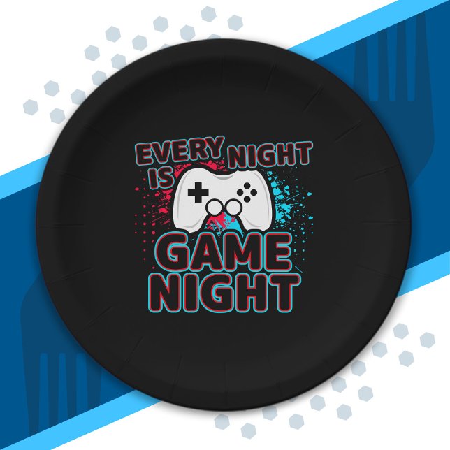 Video Game Player - Video Gaming - Video Gamer Pappteller (Von Creator hochgeladen)