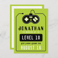 Video Game Truck Geburtstag Postkarte