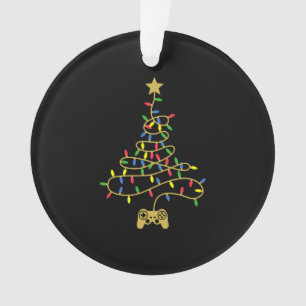 Video Game Weihnachtsbaum Lichter Xmas Gaming Ornament