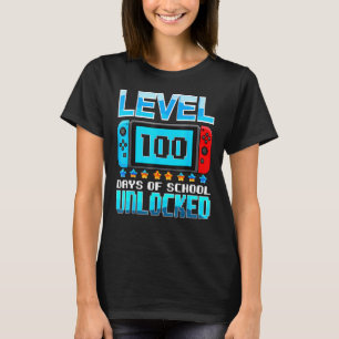 Video Gamer 100. Tageslehrer 100 Tage Schule B T-Shirt