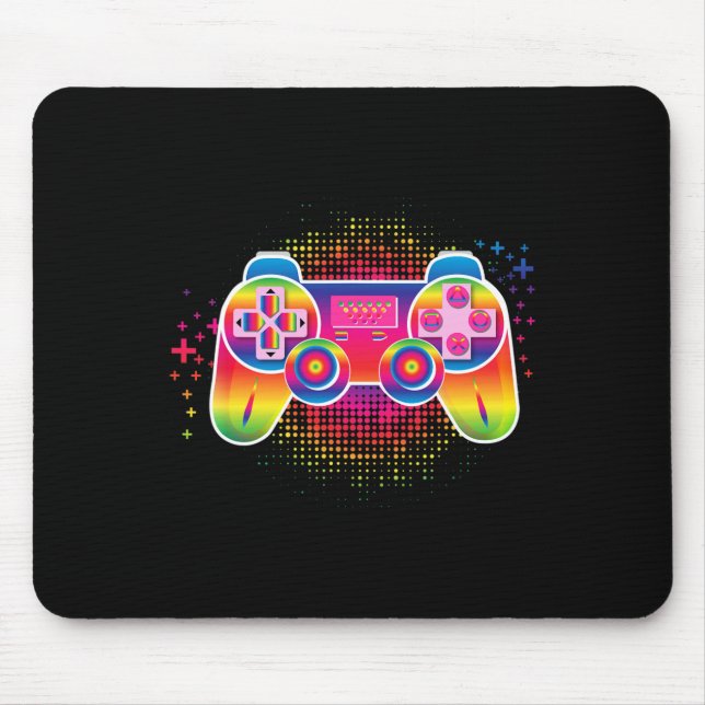 Video-Gamer-Controller Mousepad (Vorne)