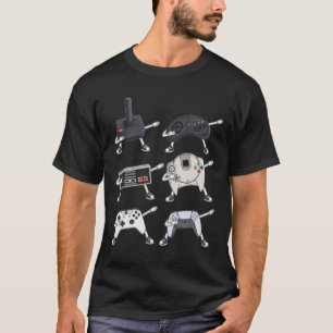 Video-Gamer-Controller spielen Spaß für Jungs Kind T-Shirt
