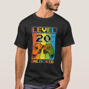 Video-Gamer für Retro-Level-Unlocks im Alter von 2 T-Shirt
