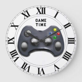 Video Gamer Große Wanduhr