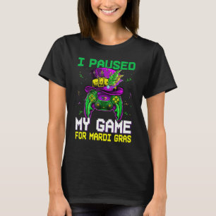 Video-Gamer Mardi Gras Carnival Bo T-Shirt