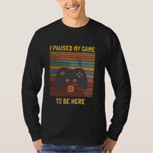 Video Gamer Men Boys Women I Gaming Sprichwort Br T-Shirt