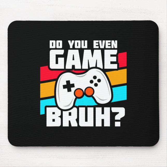 Video Gamer - PC Console Gaming - Funny Video Game Mousepad (Vorne)