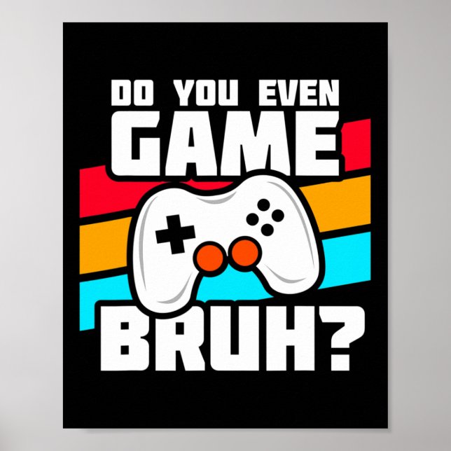 Video Gamer - PC Console Gaming - Funny Video Game Poster (Vorne)