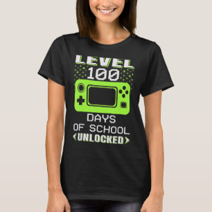 Video Gamer Student 100. Tageslehrer 100 Tage T-Shirt