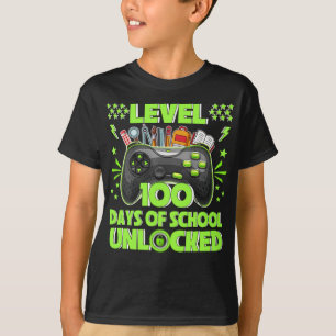 Video Gamer Student 100. Tageslehrer 100 Tage T-Shirt