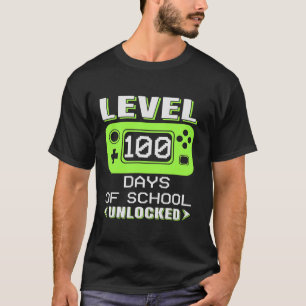Video Gamer Student 100. Tageslehrer 100 Tage T-Shirt