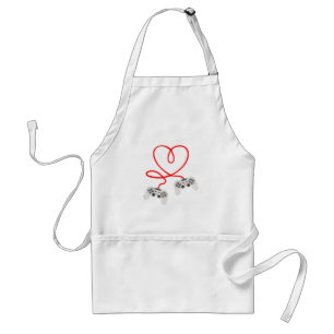 Video Gamer Valentinstag T - Shirt mit Controller Schürze